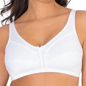 Fruit of the Loom Women's Seamed Soft Cup Wirefree Cotton Bra  40C #96825